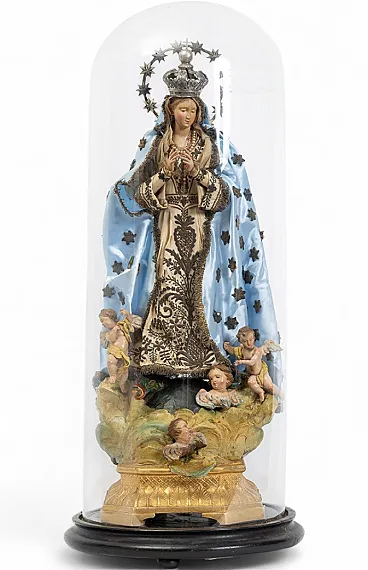 Neapolitan sculpture depicting the Immaculate Madonna, 19th century