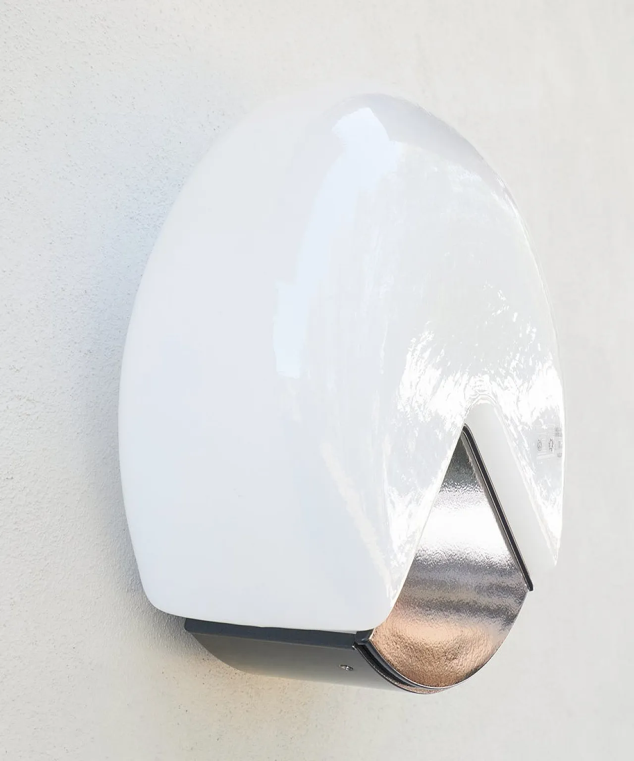 Talia wall lamp in Murano glass by Roberto Pamio for Leucos, 1970s 3