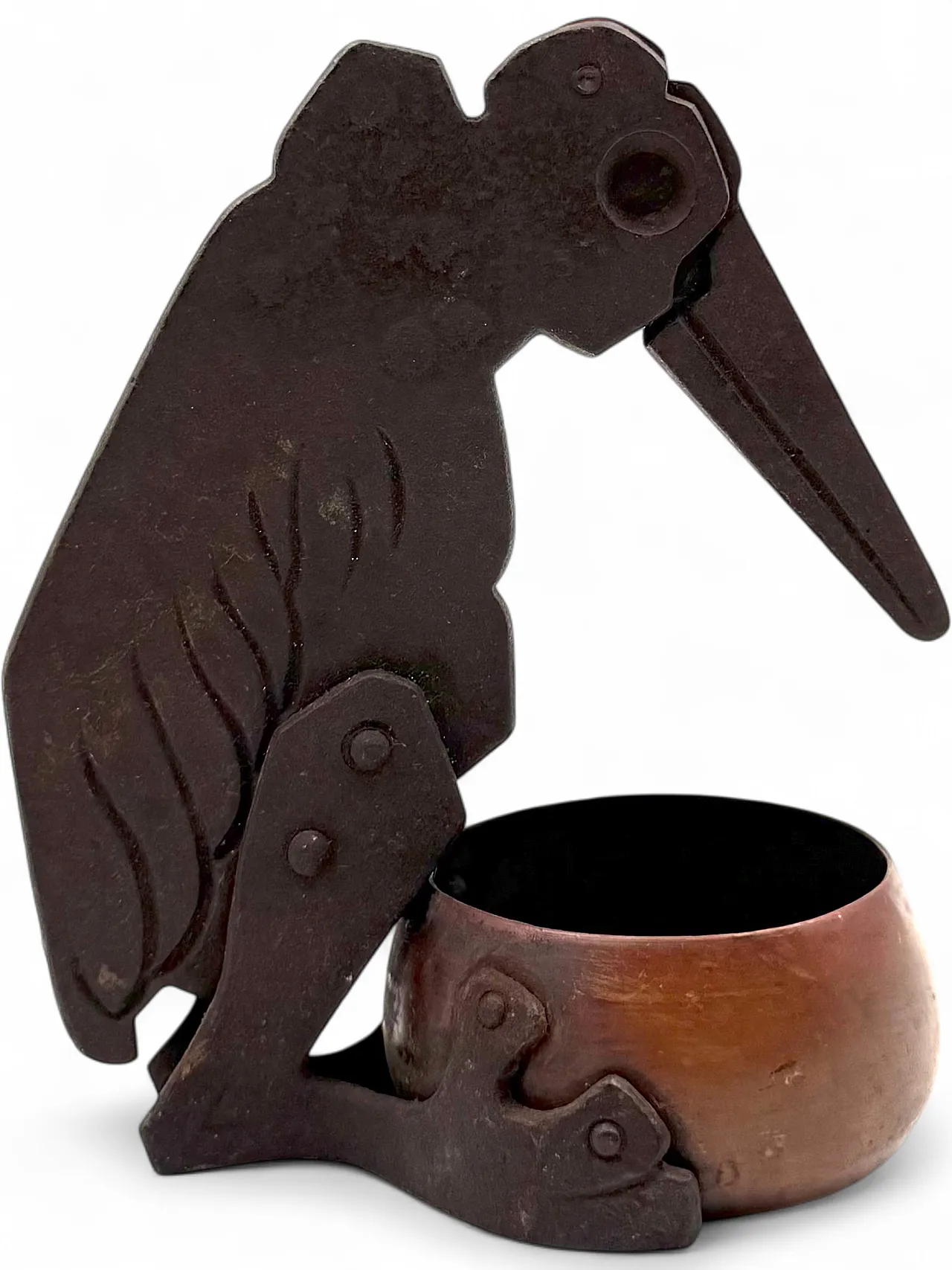 Art Nouveau Marabou ashtray, Ignatius Taschner, Germany 1910 13