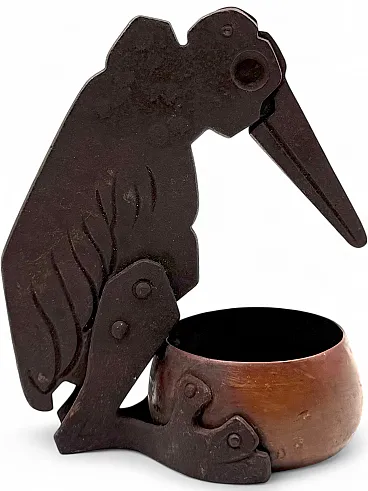 Art Nouveau Marabou ashtray, Ignatius Taschner, Germany 1910
