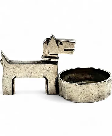Small Rick and Mac Art Deco ashtray Edouard Sandoz, Gallia 1930