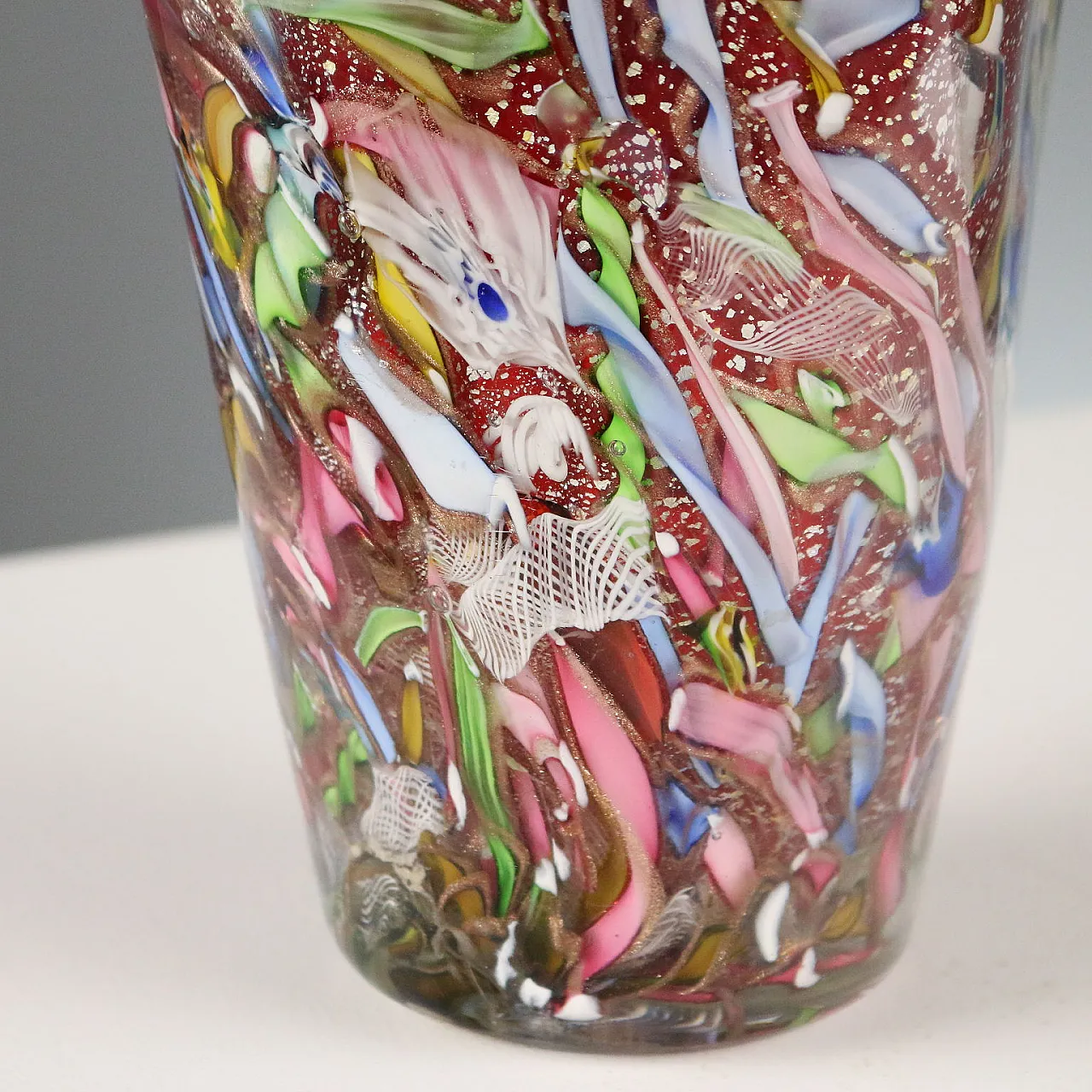 Vaso Tutti Frutti, Manifattura di Murano, '900 5