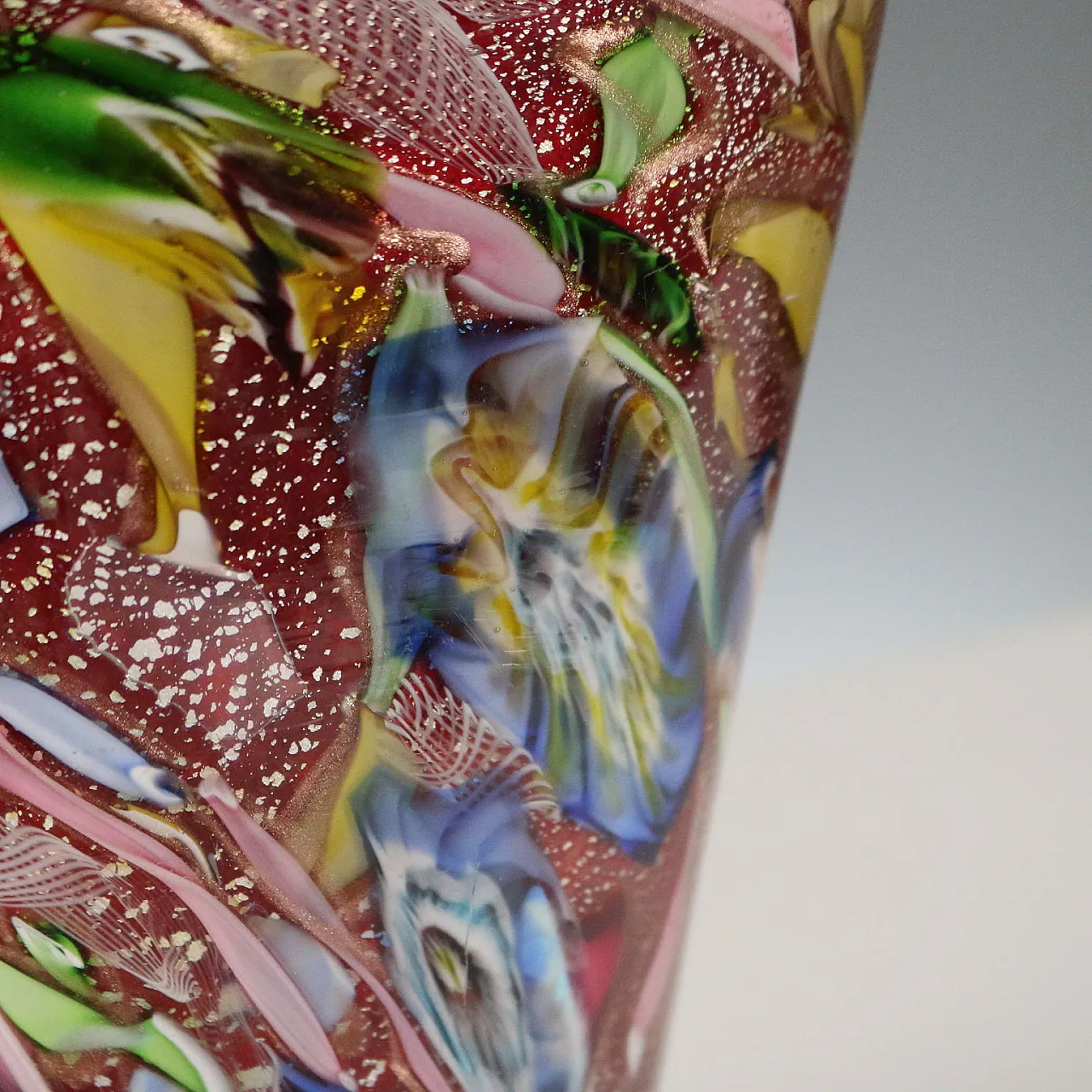 Vaso Tutti Frutti, Manifattura di Murano, '900 6