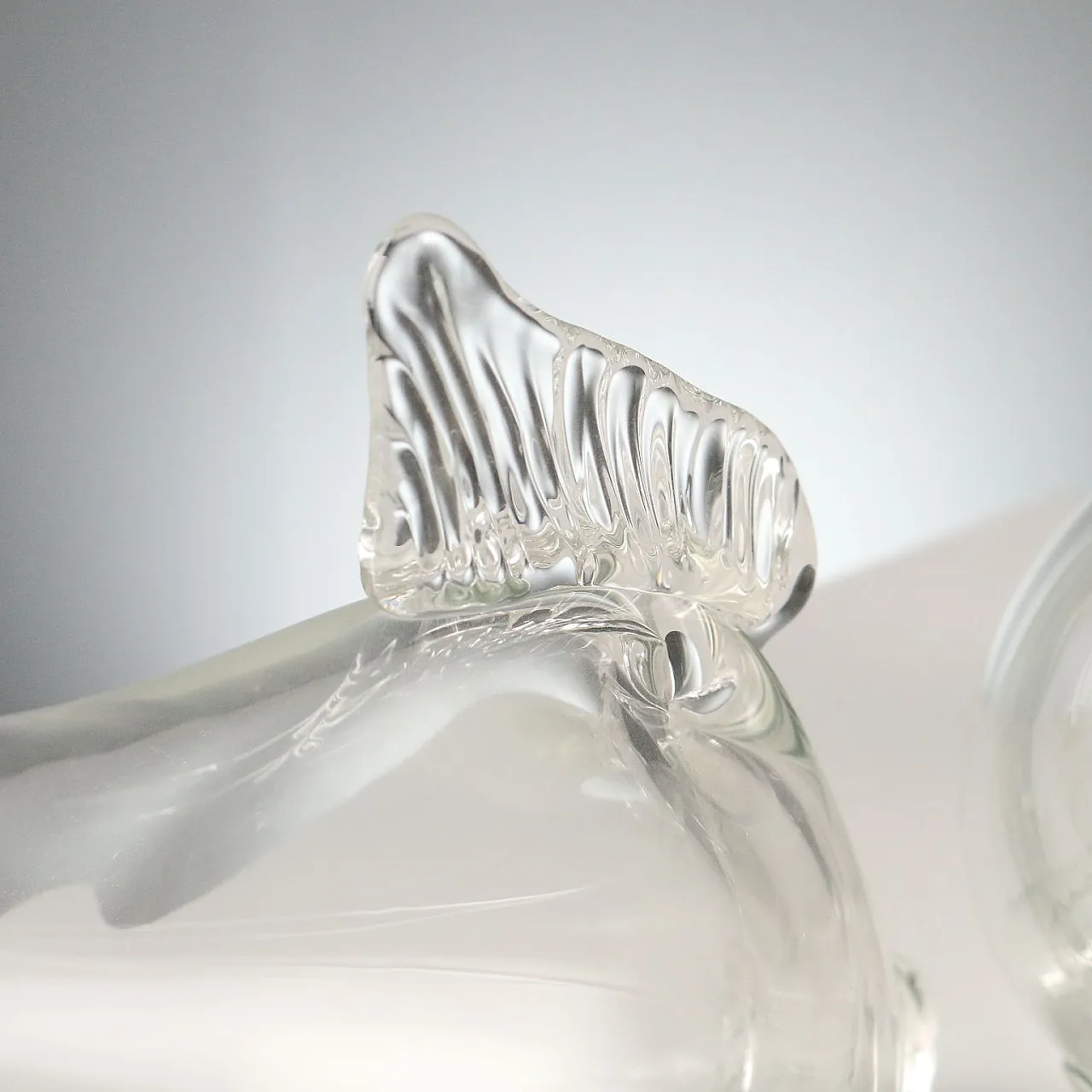 Coppia di decanter in vetro, Manifattura di Murano, '900 6