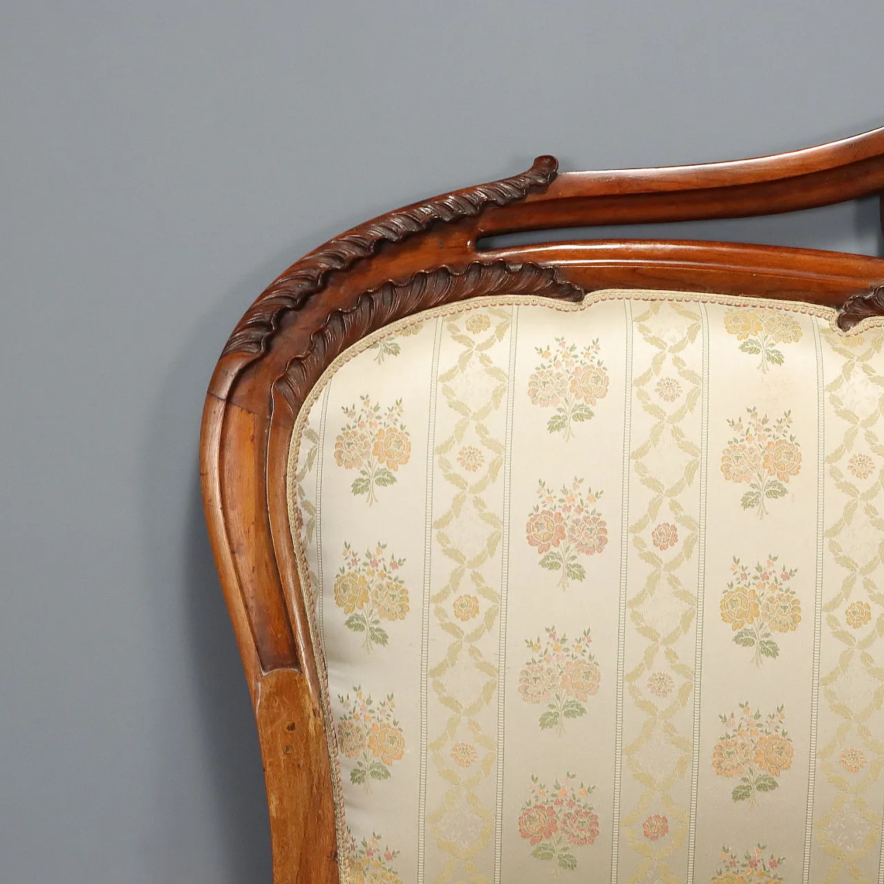 Louis Philippe double bed in mahogany, 19th century 4