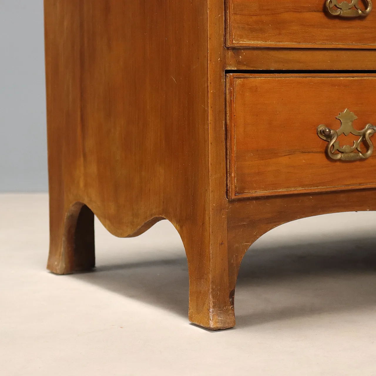 English style flap in mahogany veneer, 20th century 7
