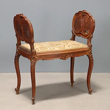 Baroque style bench, 19th century