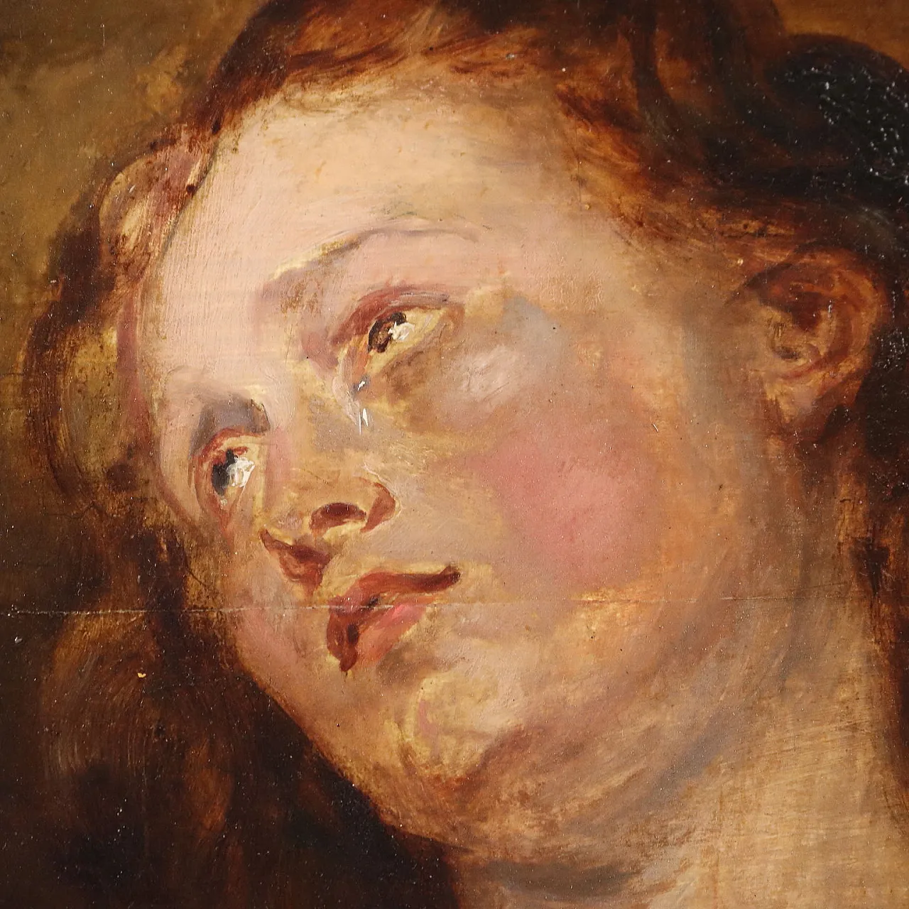 Painting of a Follower of Van Dyck, late 18th century 4