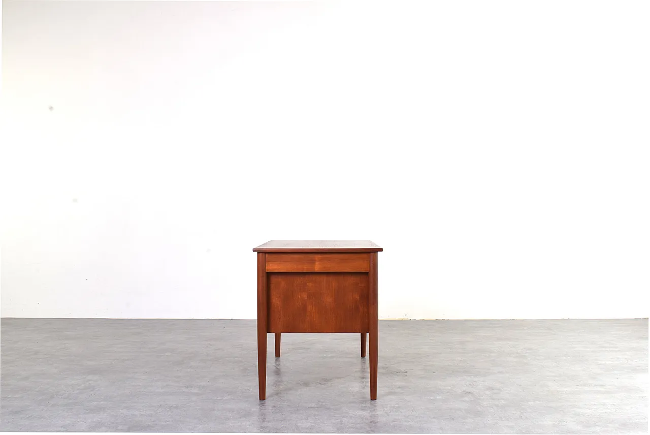 Scrivania direzionale moderna Mid-Century in teak, Danimarca, anni '60 6