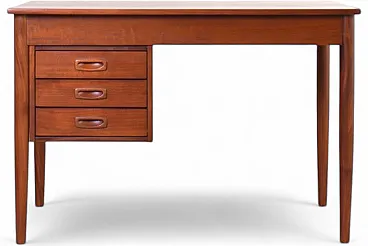 Scrivania direzionale moderna Mid-Century in teak, Danimarca, anni '60