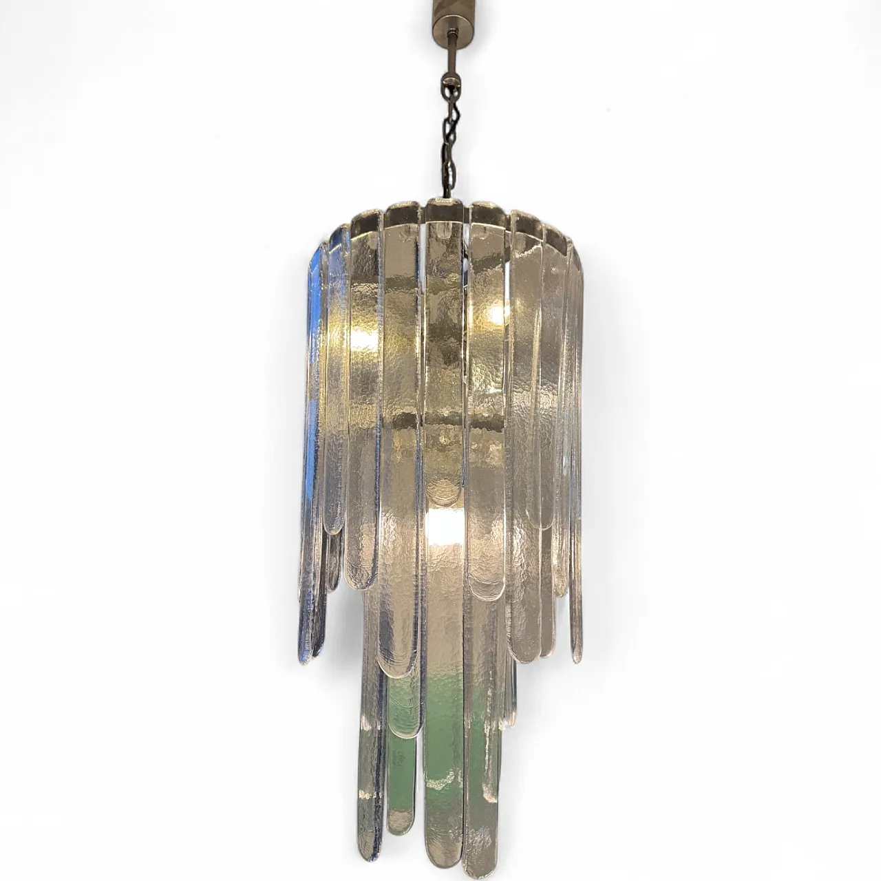 Cascata chandelier by C. Nason for Mazzega in Murano glass, 1970s 11