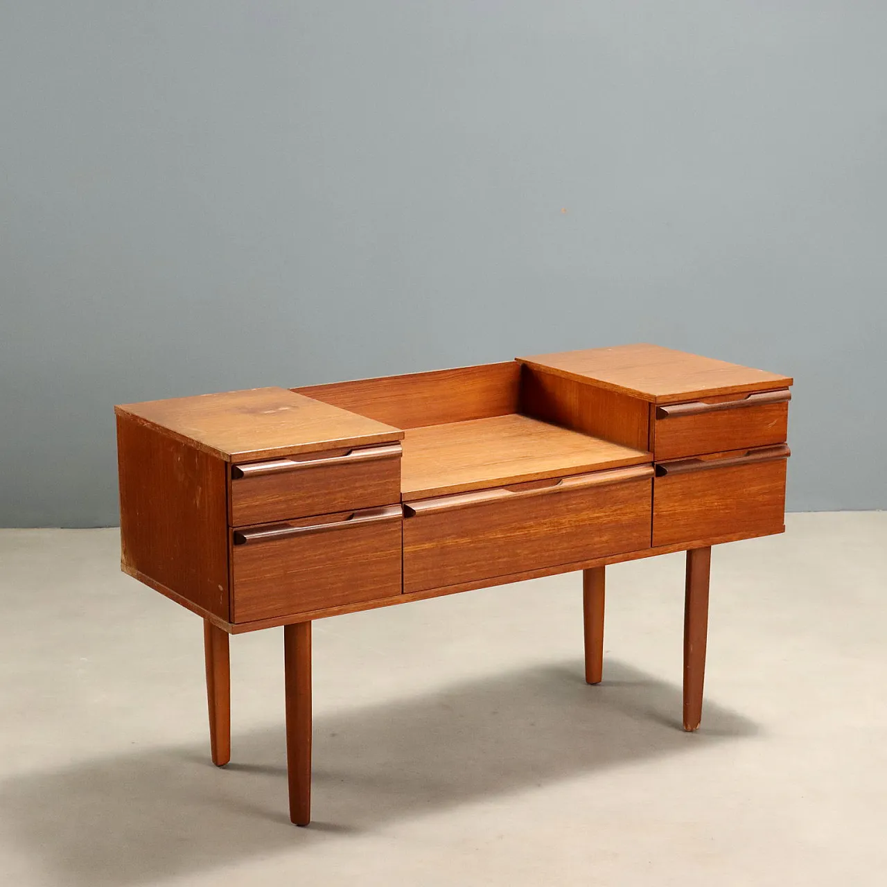 English cabinet with drawers, 1960s 1