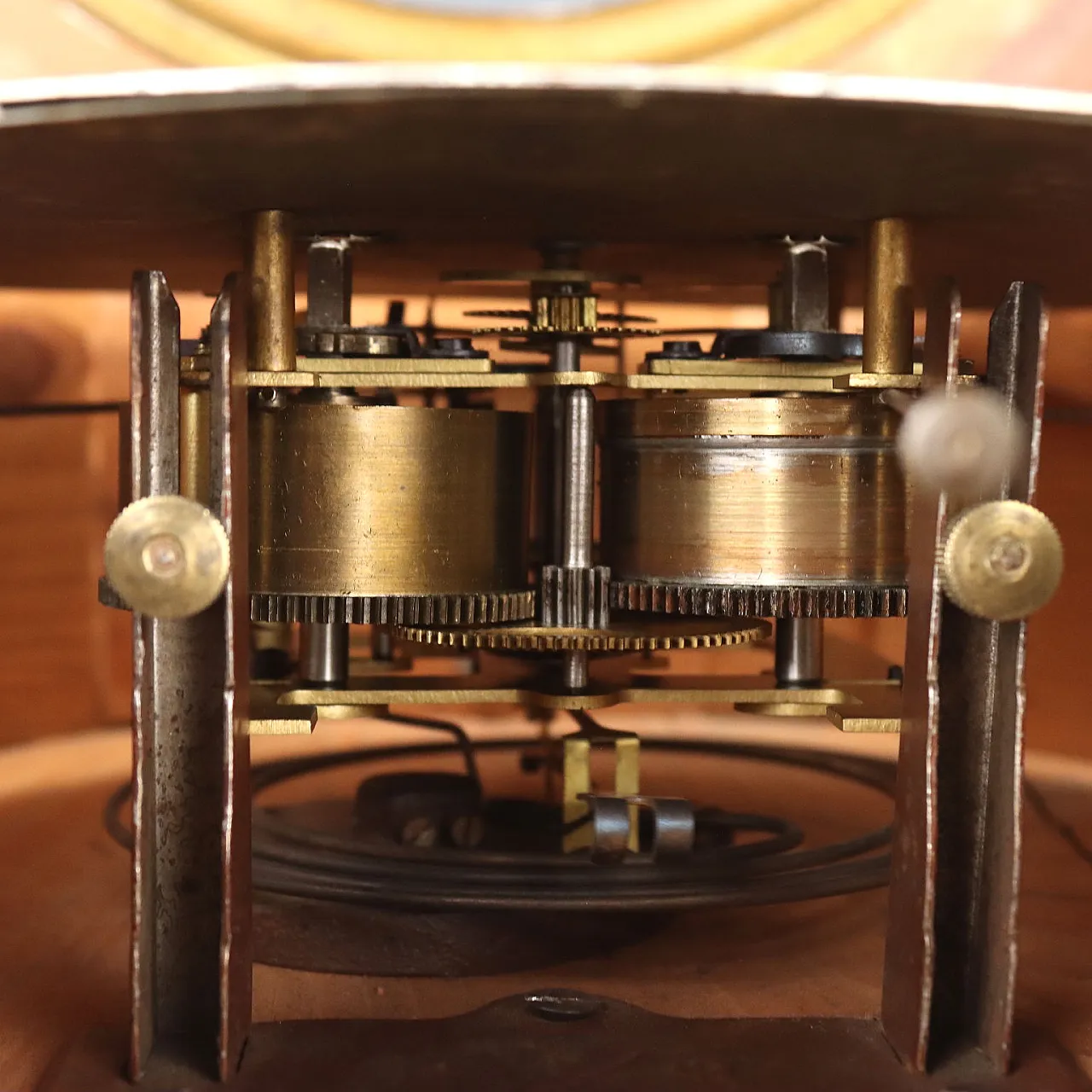 Bull's eye wall clock, 19th century 5