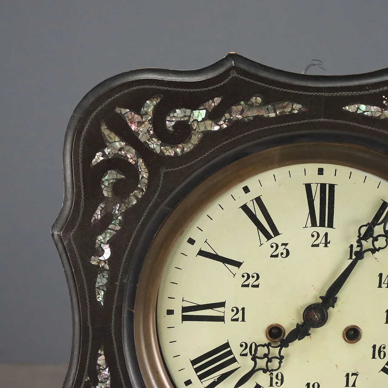 Bull's eye wall clock, 19th century 6