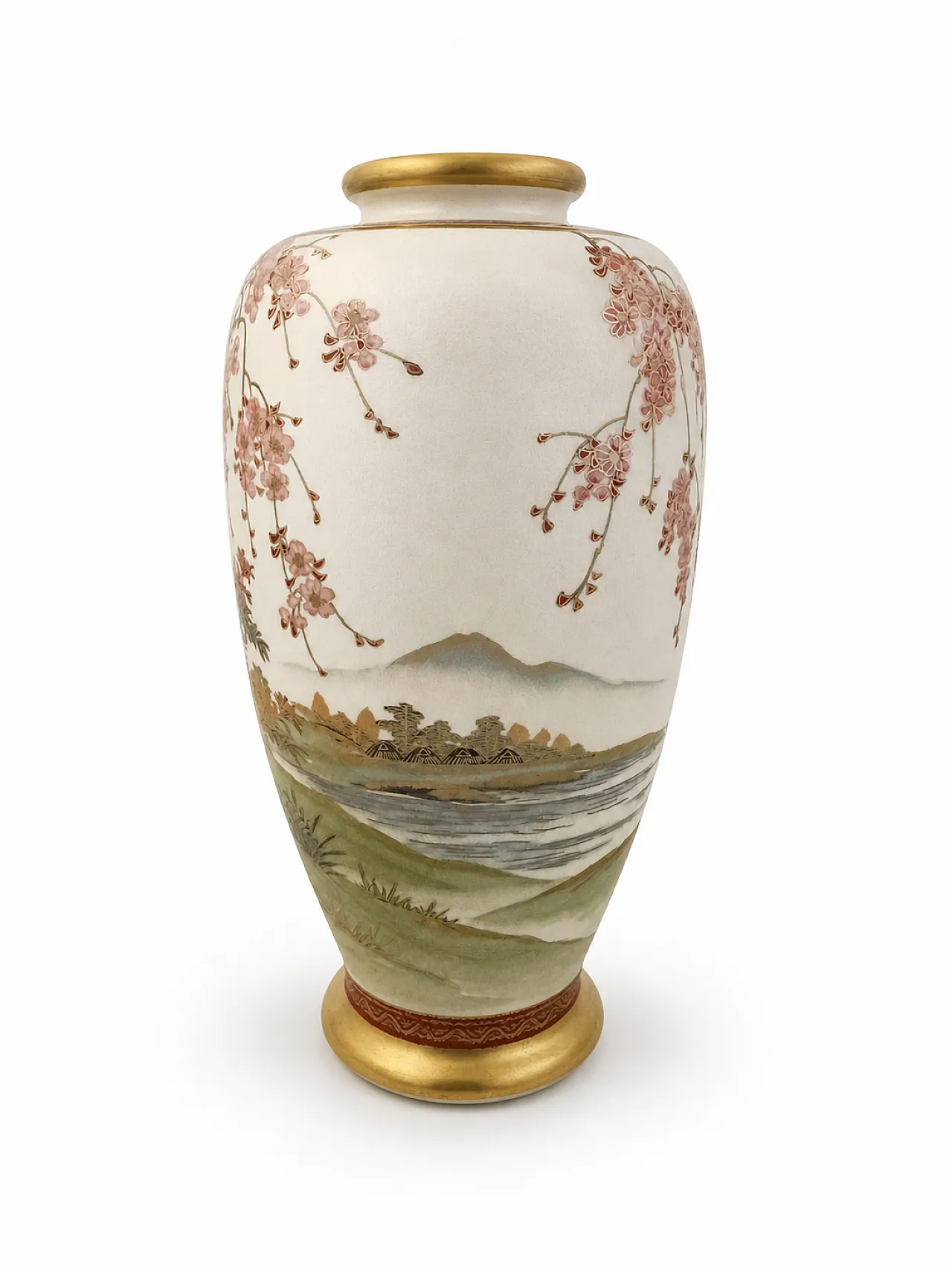 Japanese Satsuma vase, 20th century 2