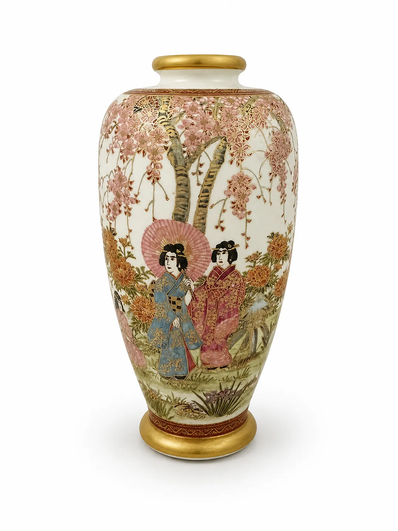 Japanese Satsuma vase, 20th century 5