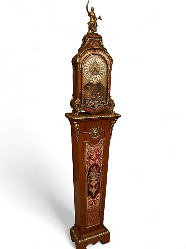 Boulle  Louis XIV Style Pendulum clock by F. Hermle Sohn, 20th c.