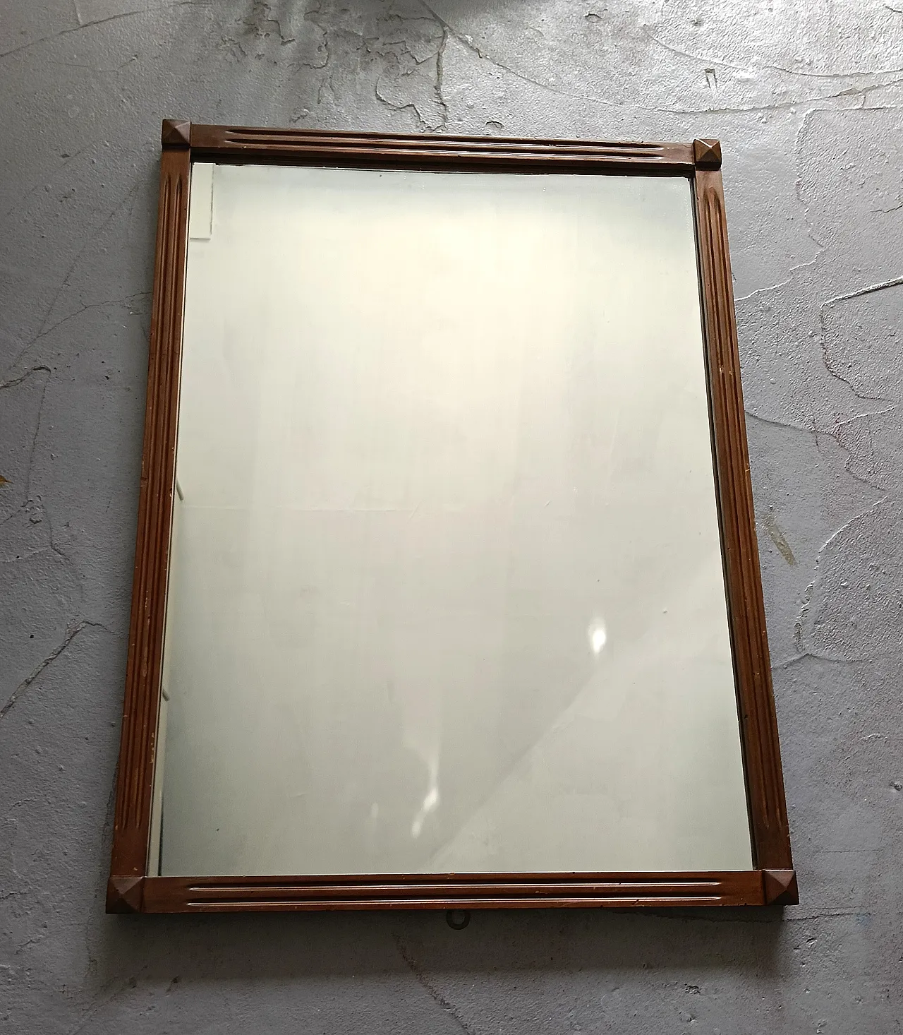 Specchio cornice in legno, anni '50 1