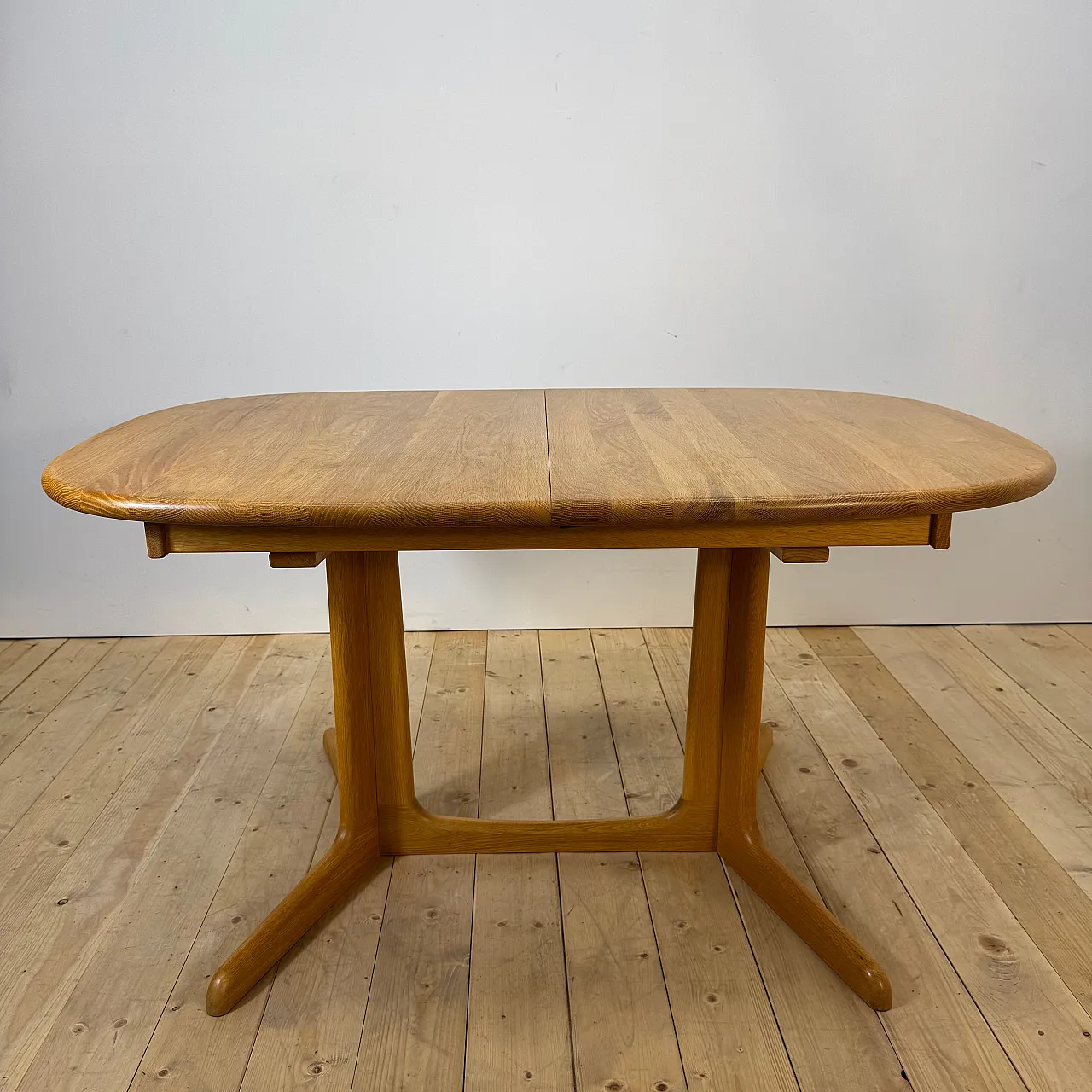 Tavolo da pranzo allungabile in teak, anni ’60 3