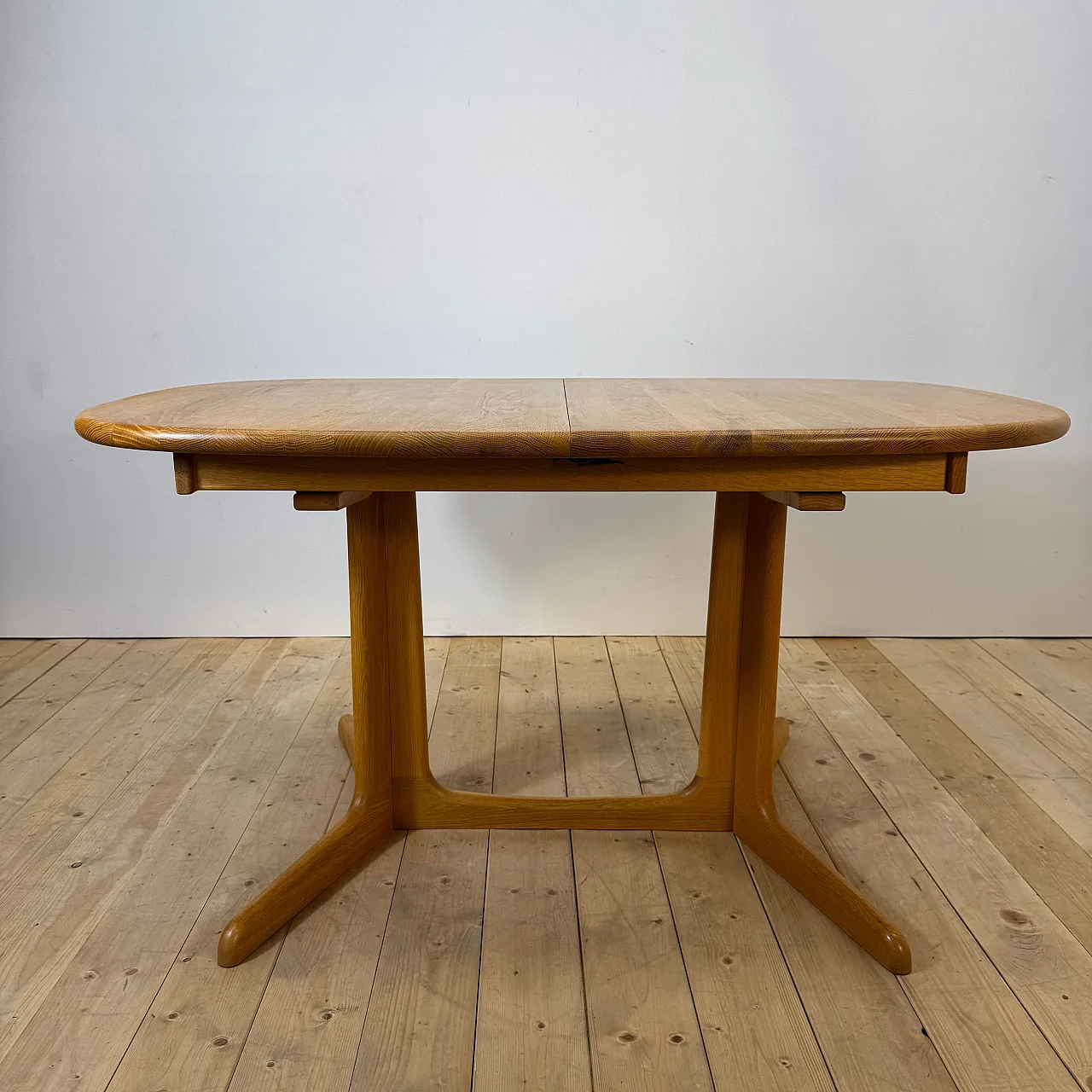 Tavolo da pranzo allungabile in teak, anni ’60 7
