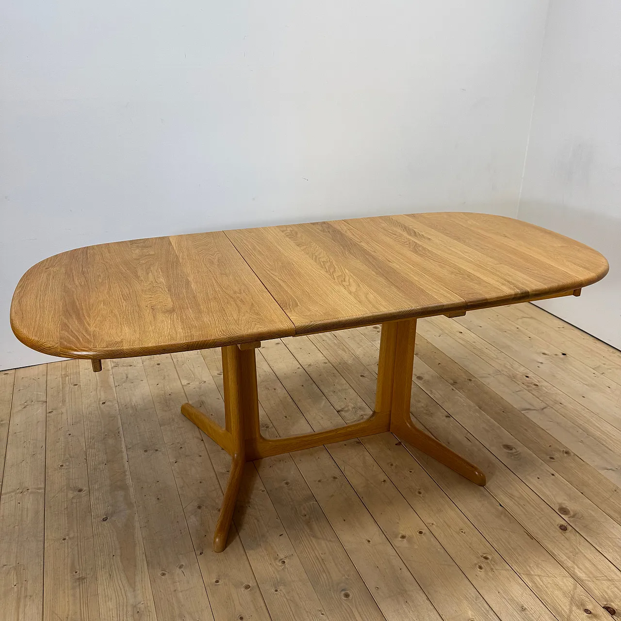 Tavolo da pranzo allungabile in teak, anni ’60 13
