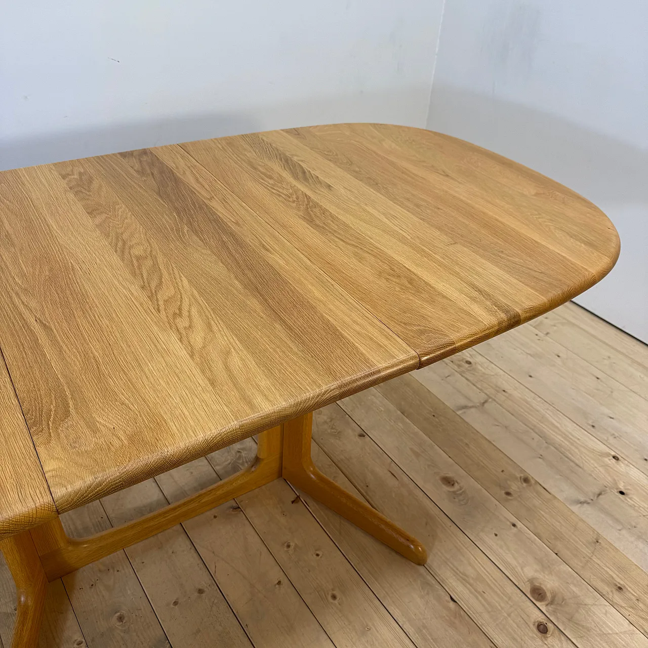 Tavolo da pranzo allungabile in teak, anni ’60 14