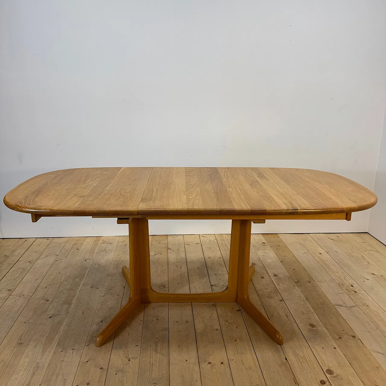 Tavolo da pranzo allungabile in teak, anni ’60 15