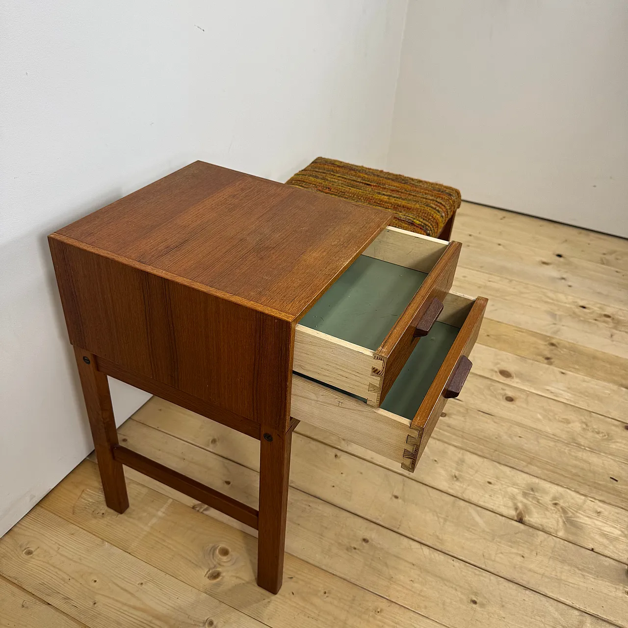 Telephone Bench danese in teak, anni ’60 2