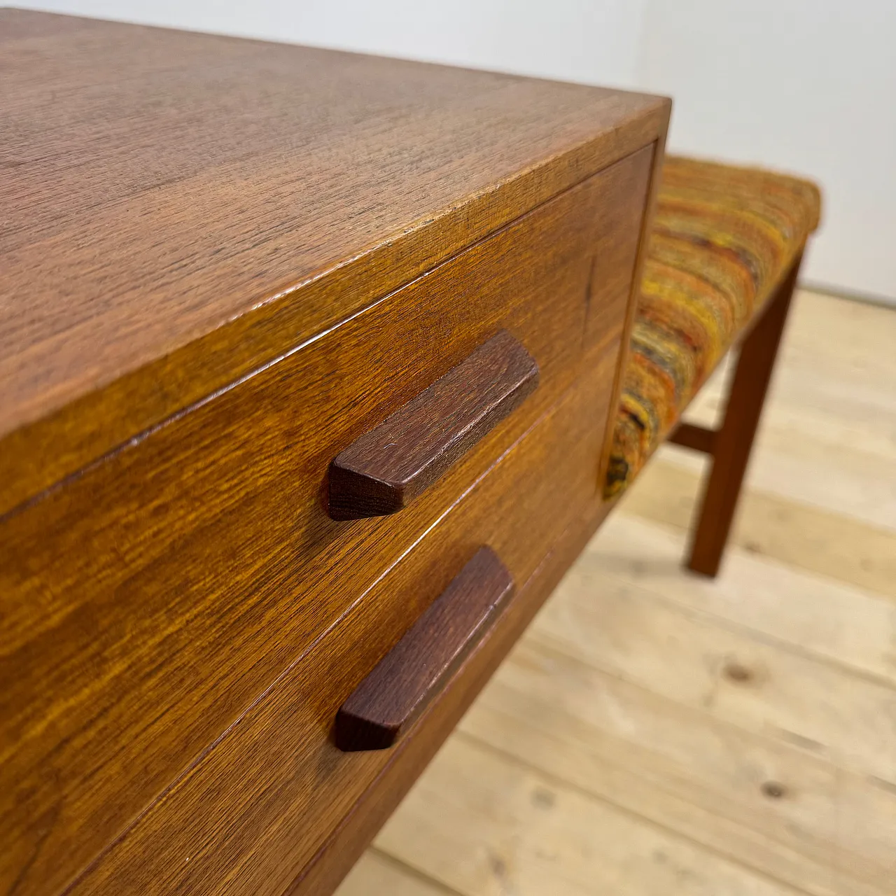 Telephone Bench danese in teak, anni ’60 6
