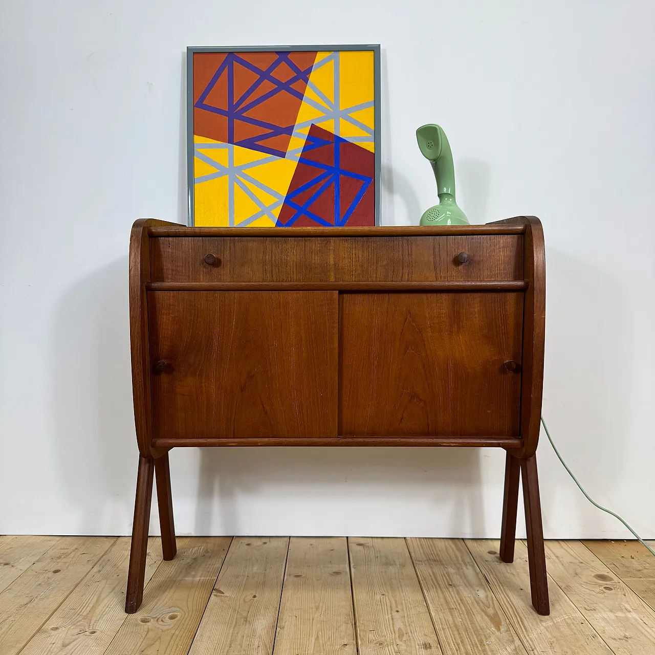 Credenza danese in teak, anni ’60 3