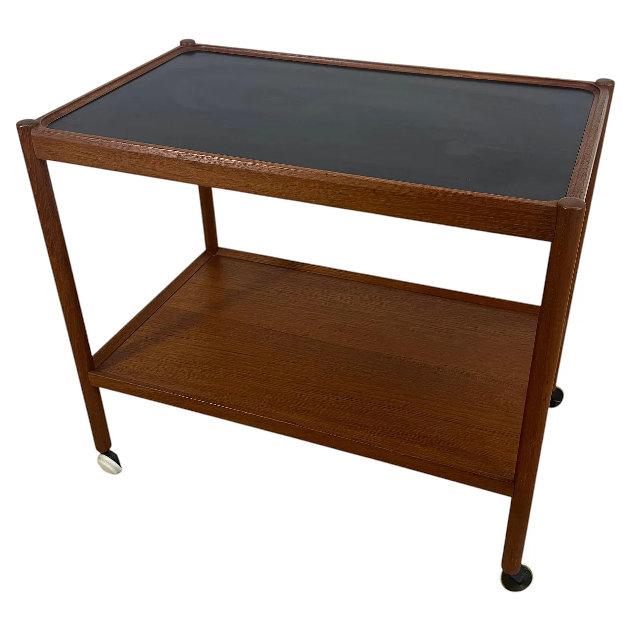 Bar trolley by Knud Andersen, made of teak, 1960s 1