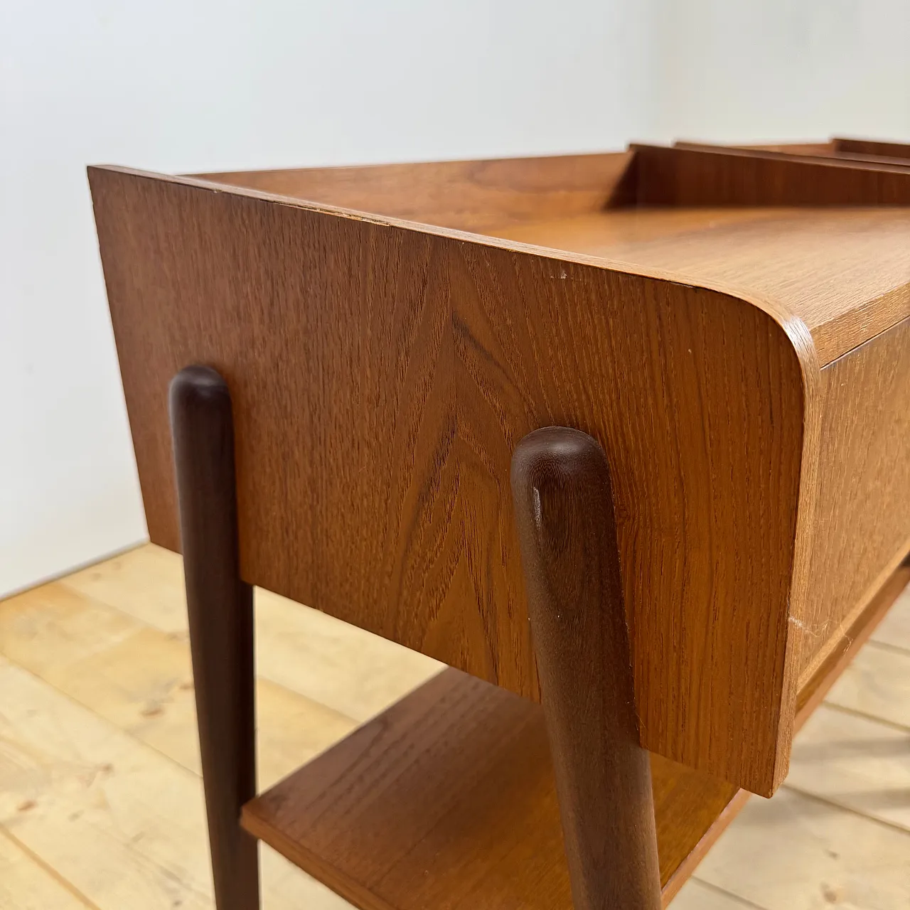 Pair of Danish teak nightstands, 1960s 6