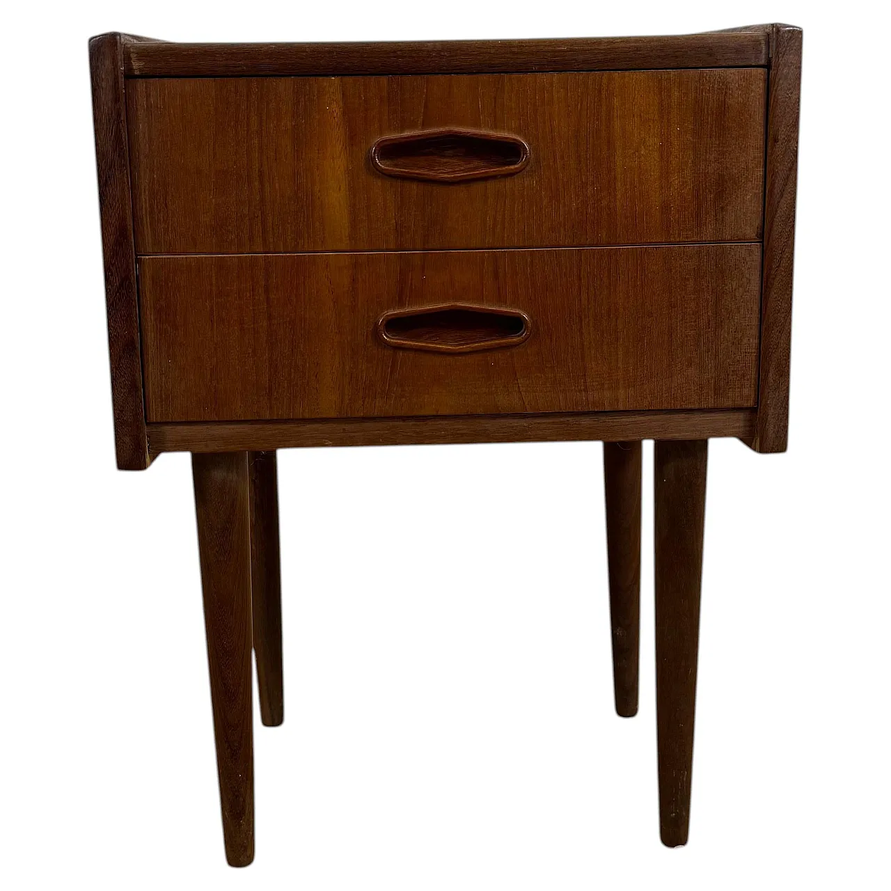 Danish teak nightstand, 1960s 1