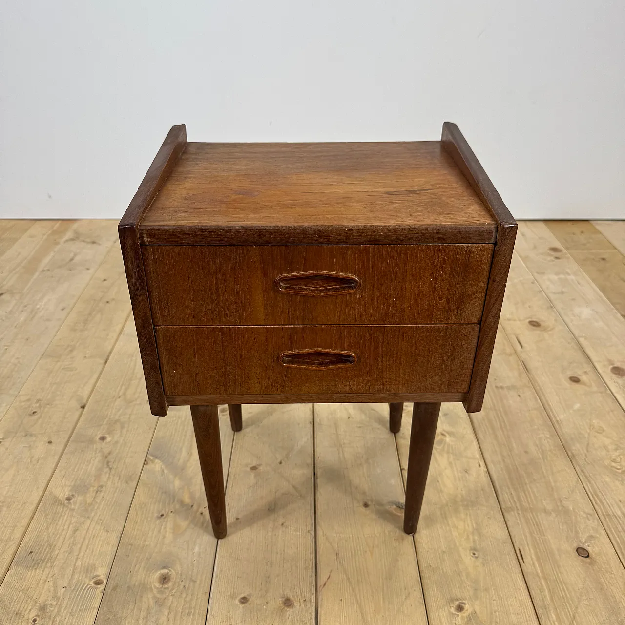 Danish teak nightstand, 1960s 5