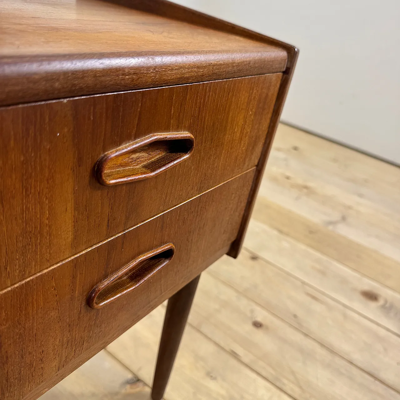 Danish teak nightstand, 1960s 6