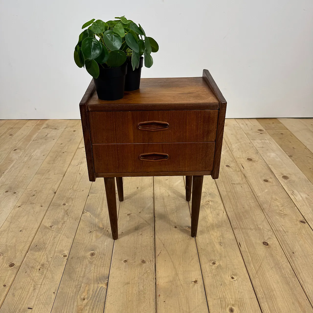 Danish teak nightstand, 1960s 8