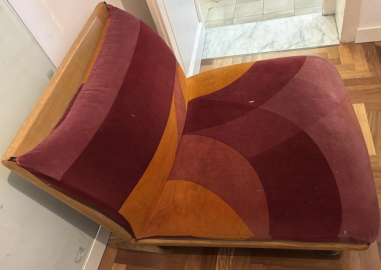 Pair of Blop Carlo Bartoli armchairs for Rossi di Albizzate, 1970s 4