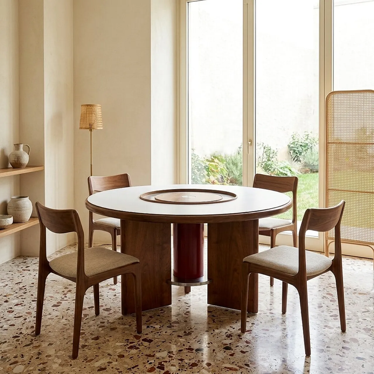 Tavolo di Silvio Coppola per Bernini, anni '60 2