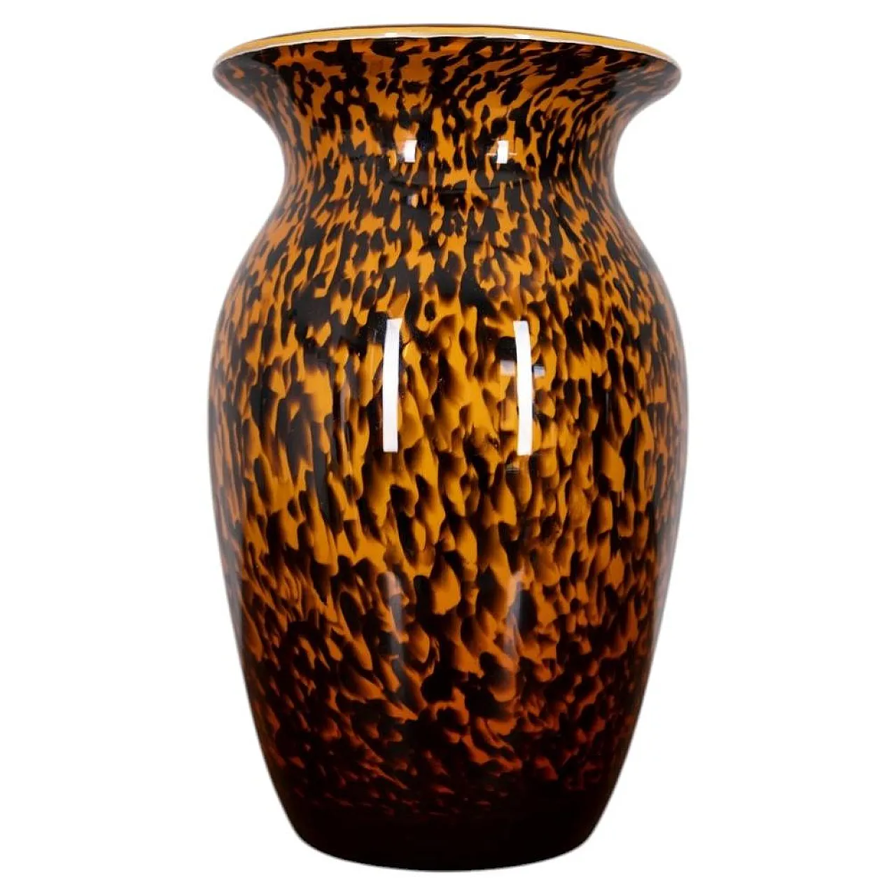 Murano blown glass vase, 1980s 1