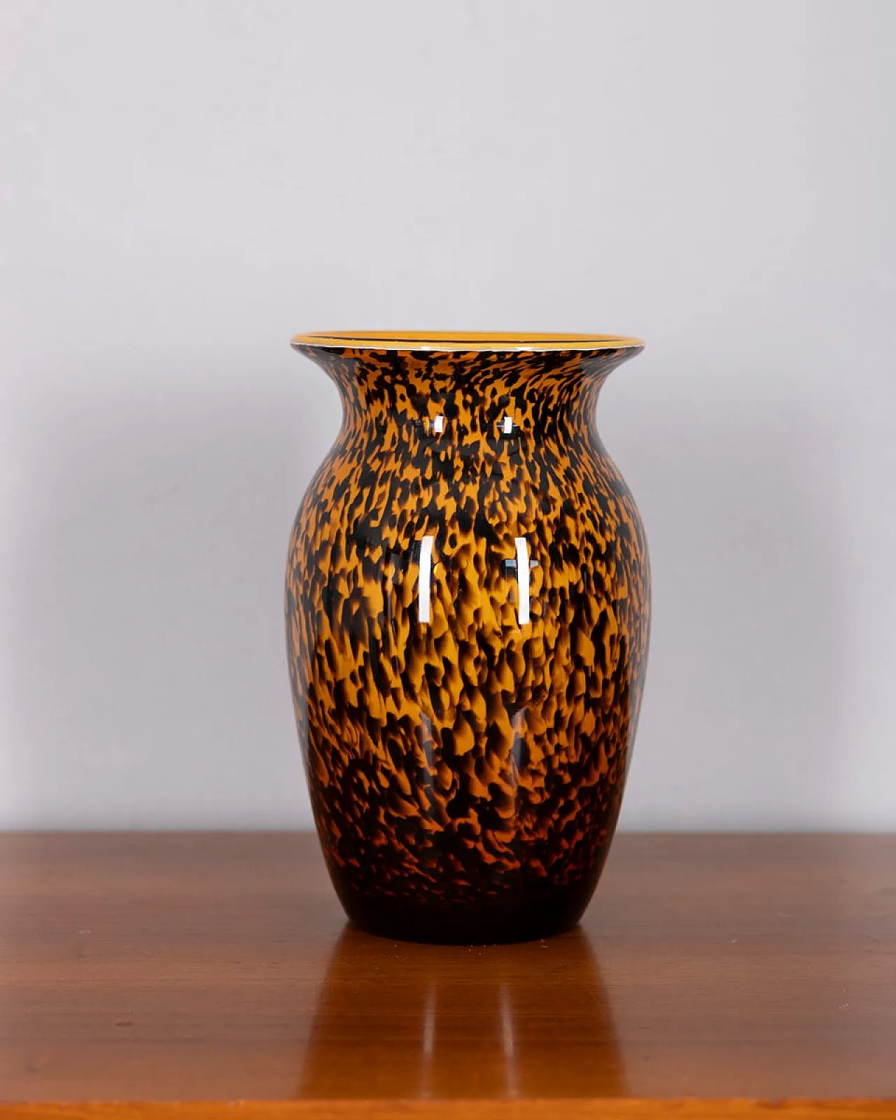 Murano blown glass vase, 1980s 2