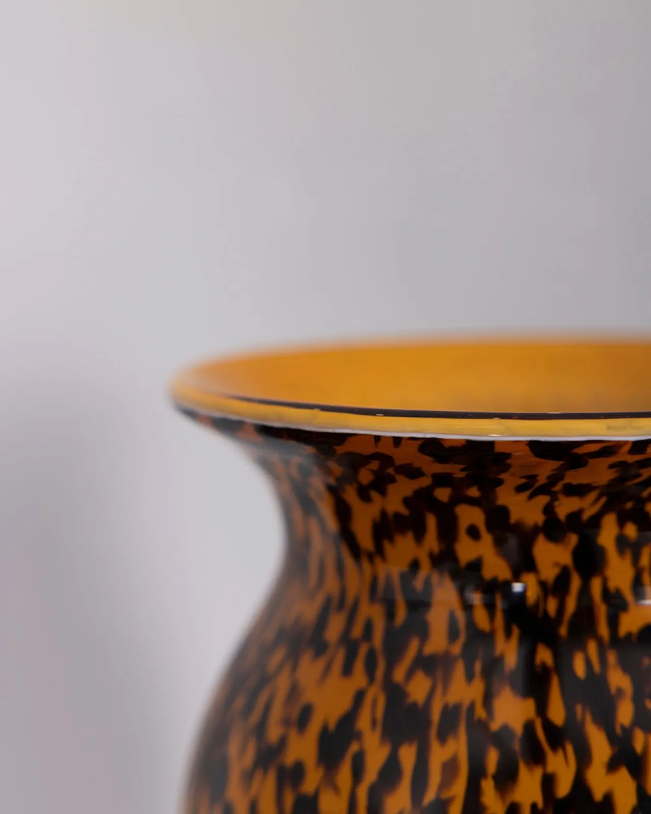 Murano blown glass vase, 1980s 4