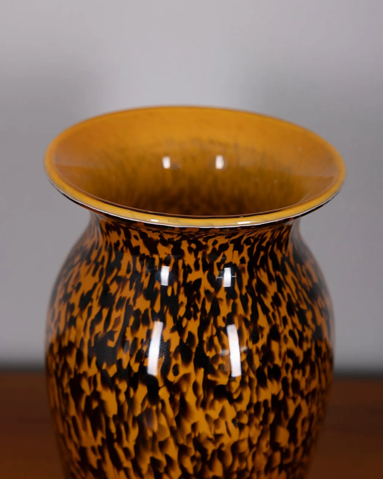 Murano blown glass vase, 1980s 5