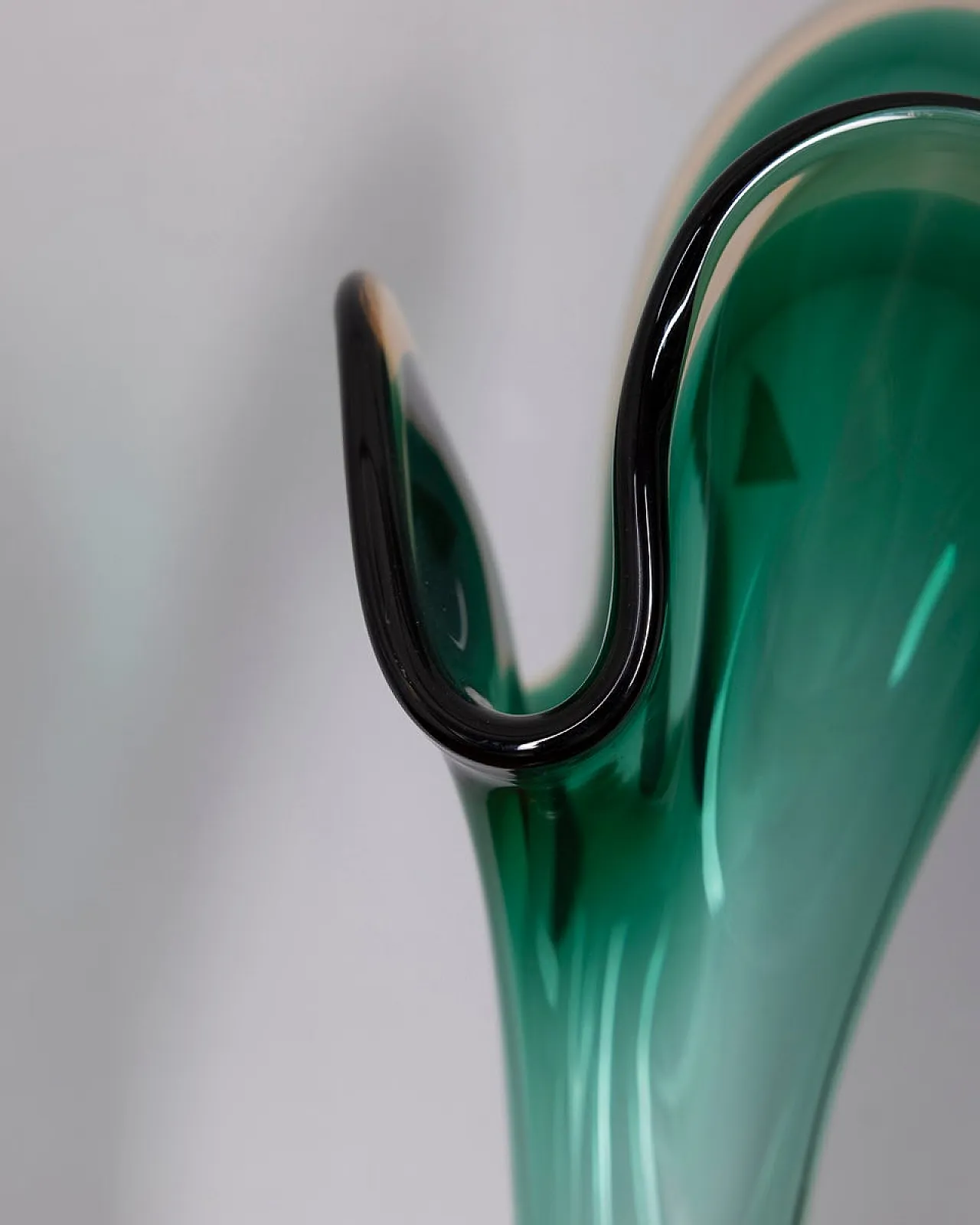 Sommerso vase in Murano glass by V.A.C. Cimarosti & Pinzan, 1960s 8