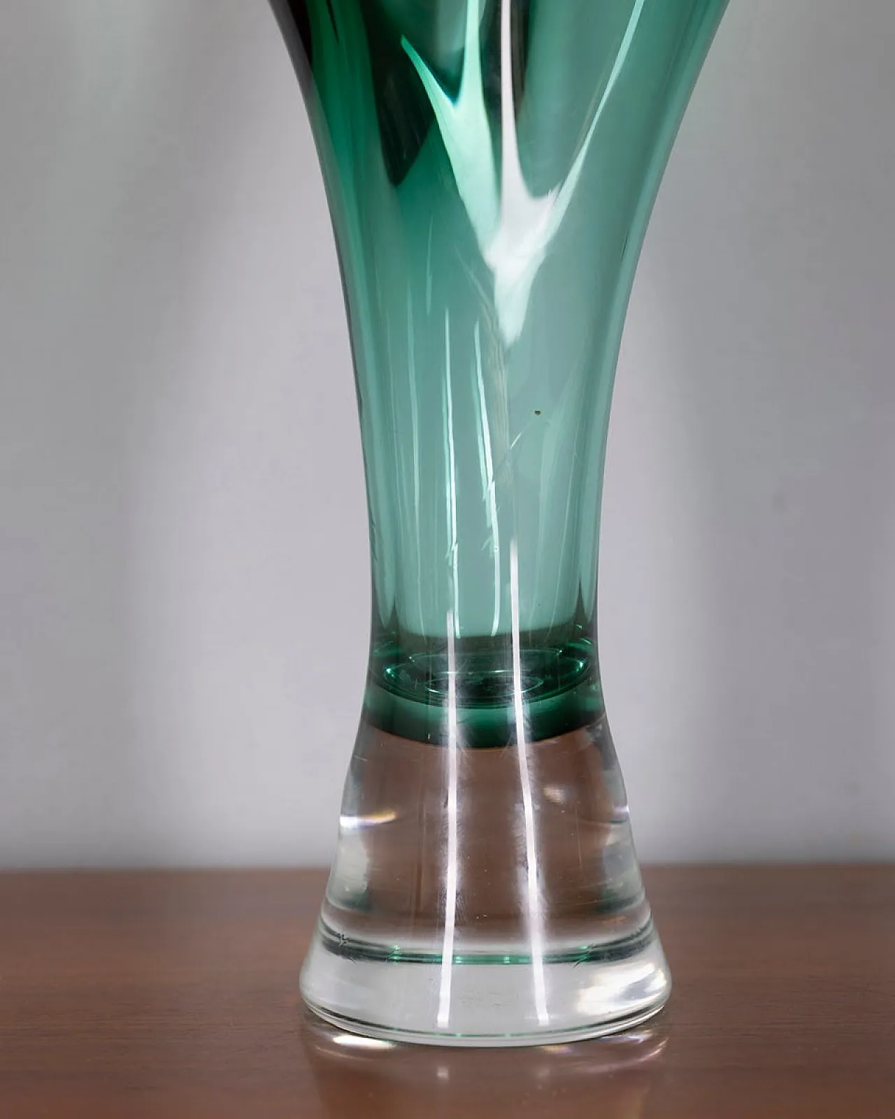 Sommerso vase in Murano glass by V.A.C. Cimarosti & Pinzan, 1960s 9