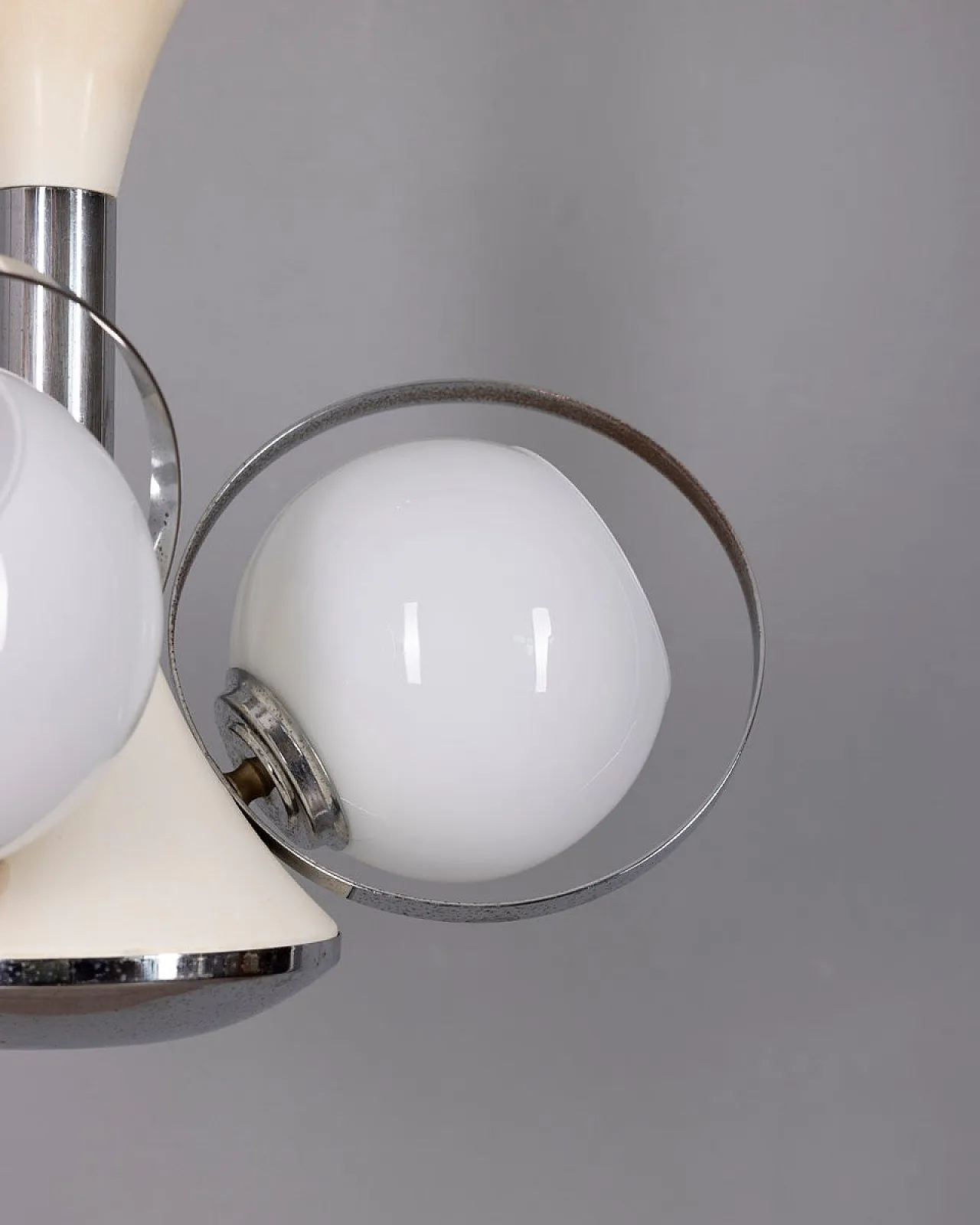 Space Age chandelier with glass lights, 1970s 6
