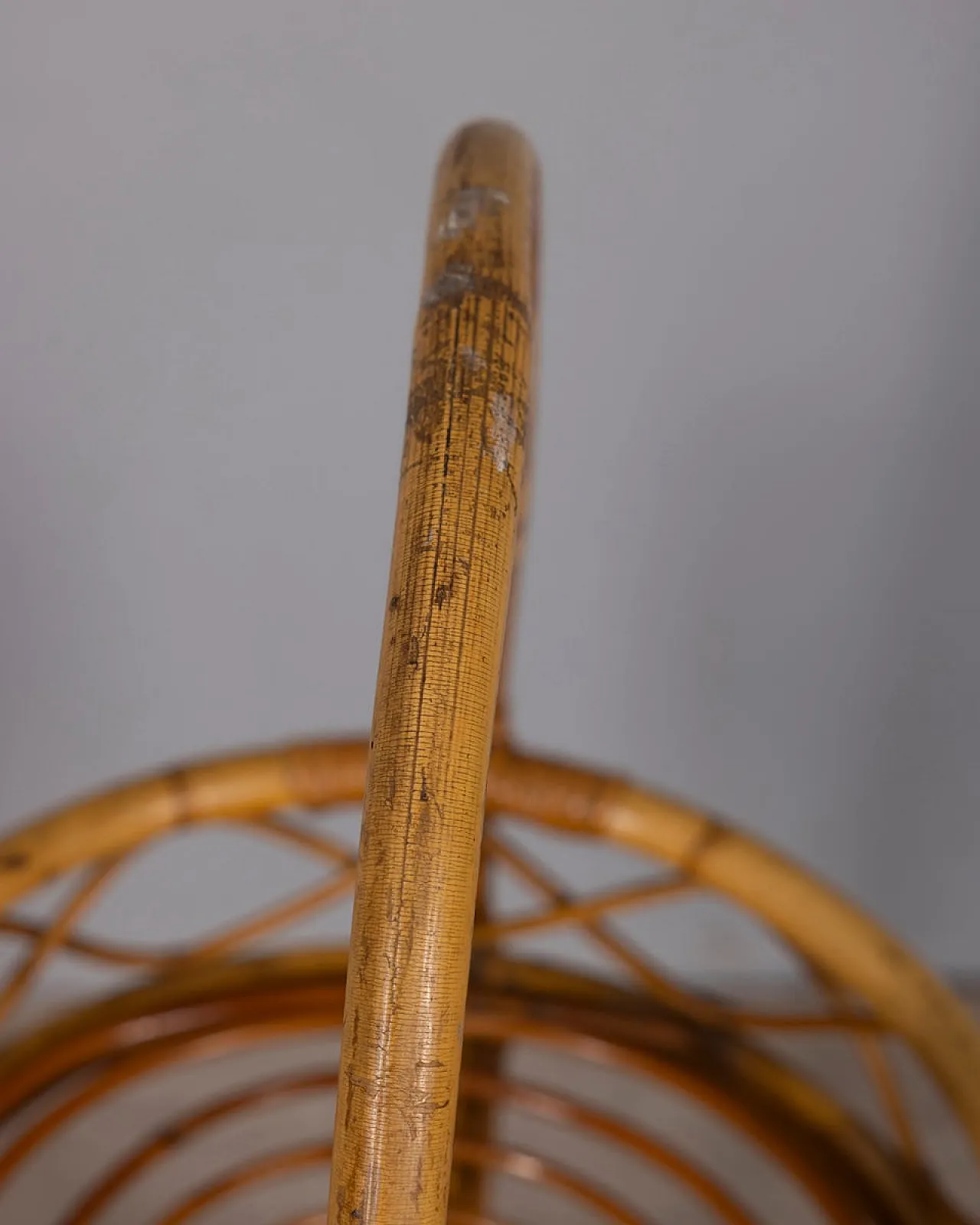 Bamboo bar basket, 1960s 4