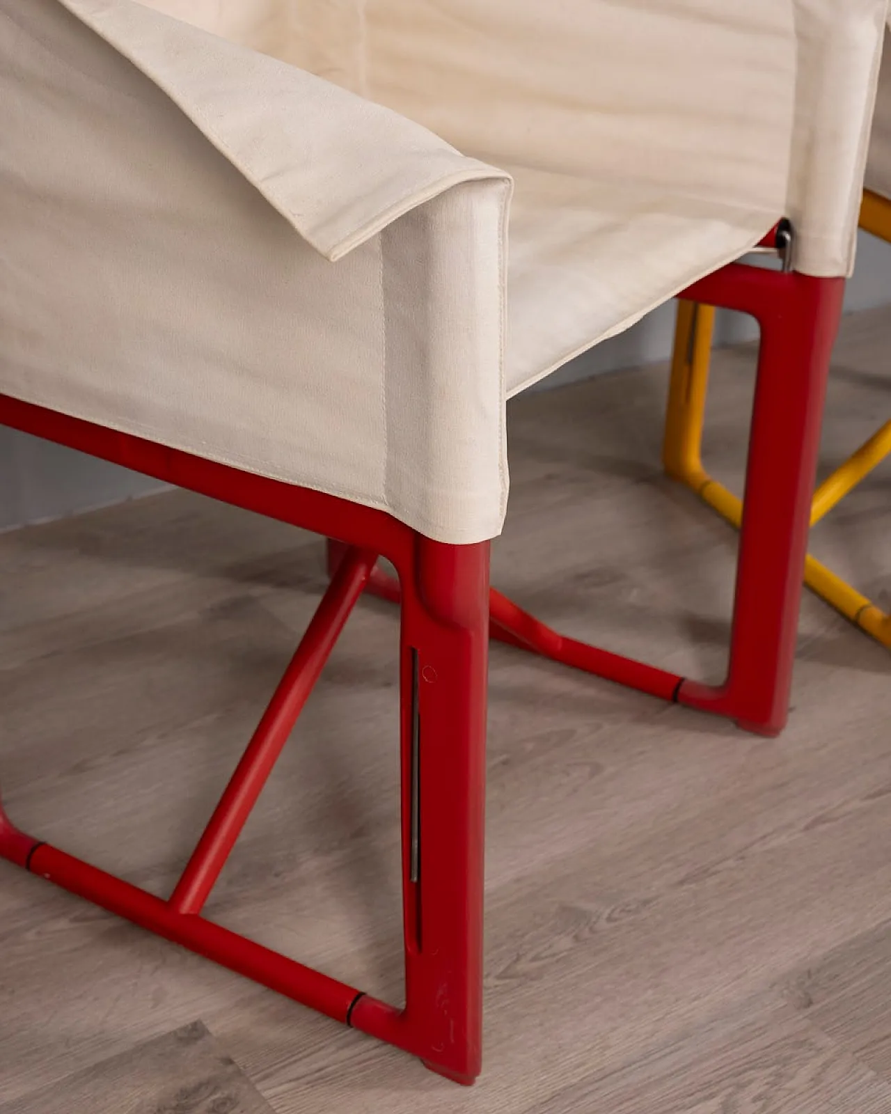 Pair of folding chairs 4820 by Masayuki Matsukaze for Kartell, 1970s 12