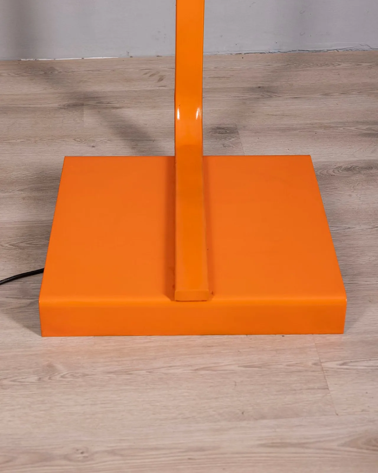 Space Age metal and acrylic glass floor lamp, 1970s 13