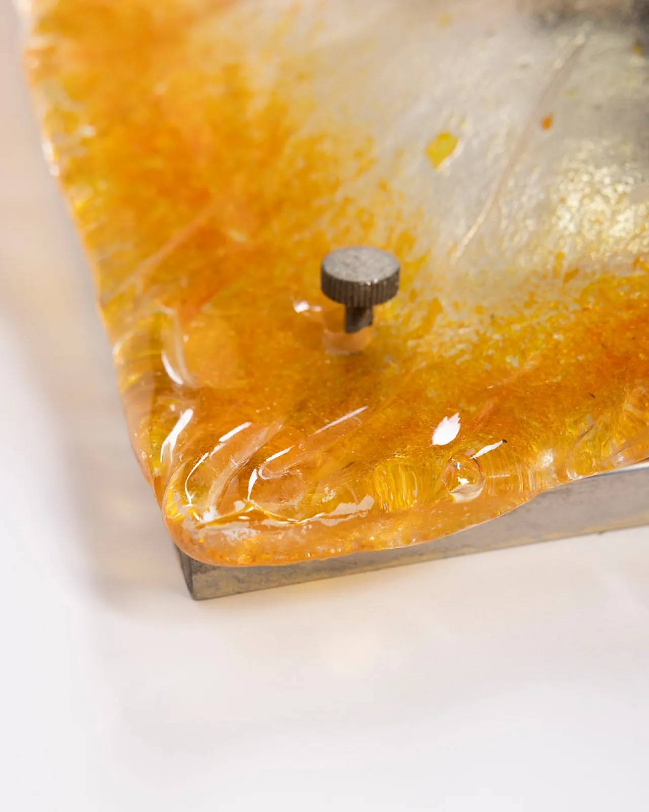 Pair of Murano glass wall lamps by Toni Zuccheri for Mazzega, 1960s 16