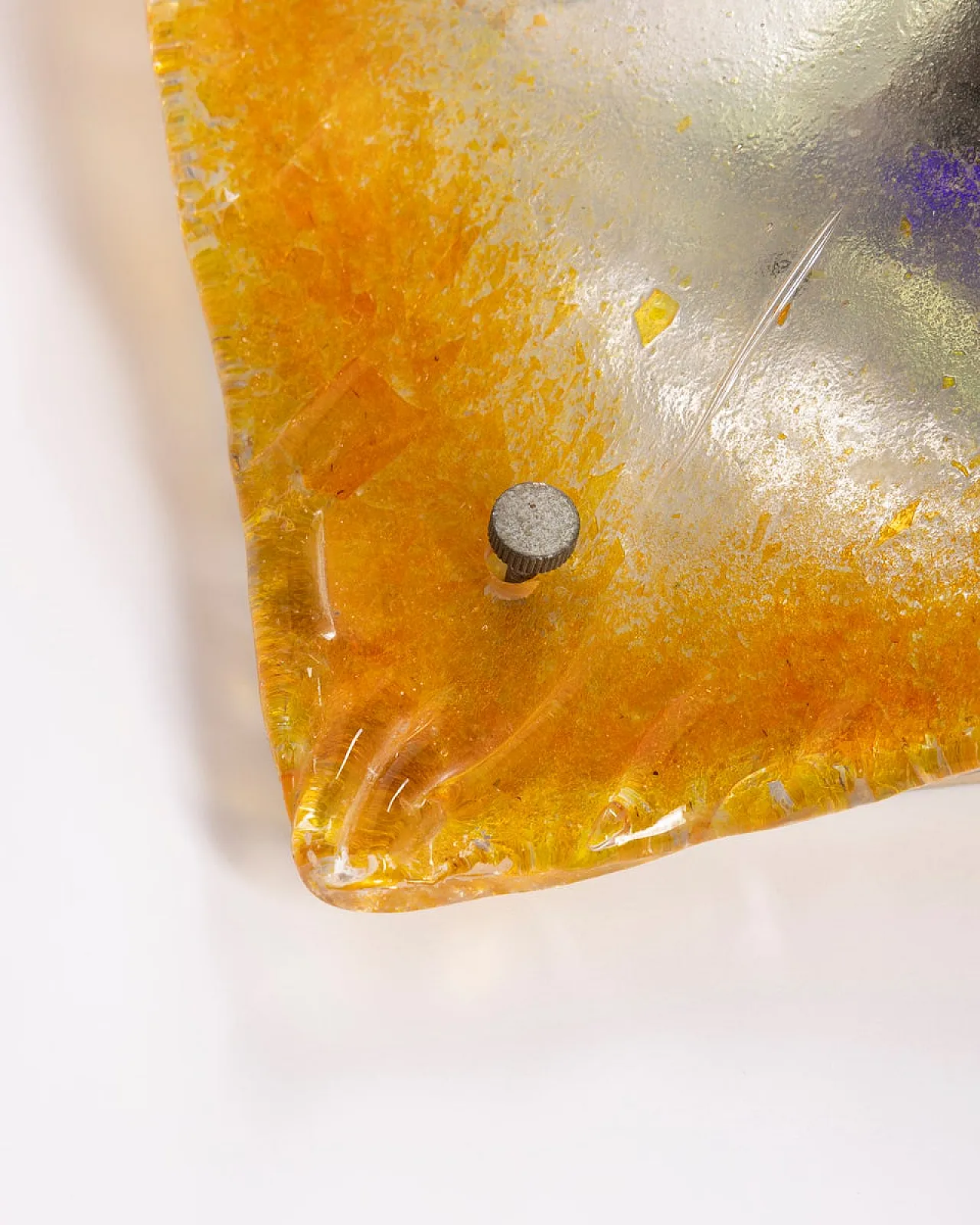 Pair of Murano glass wall lamps by Toni Zuccheri for Mazzega, 1960s 17